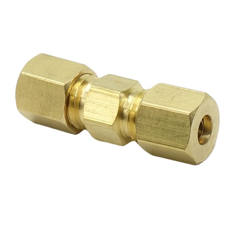 union issue N°16 CDQBWKJGFJ 5 Pcs Brass Fuel Line Compression Union Fitting 3/16